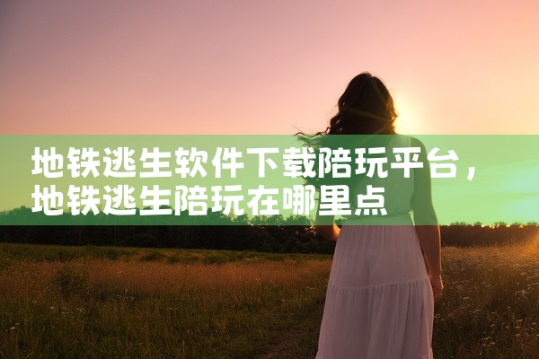 地铁逃生软件下载陪玩平台