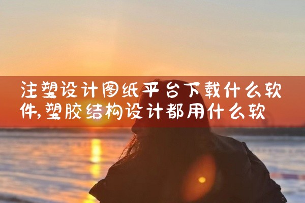 注塑设计图纸平台下载什么软件